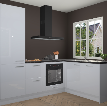 Sneeuwwitte hoogglans  keuken Linz 114411