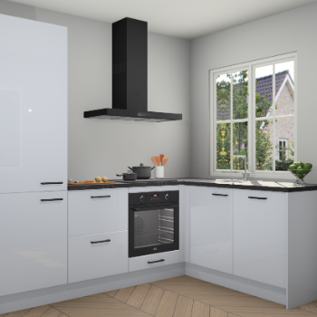 Sneeuwwitte hoogglans  keuken Linz 114414