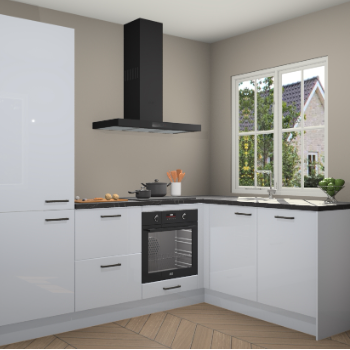 Sneeuwwitte hoogglans  keuken Linz 114415