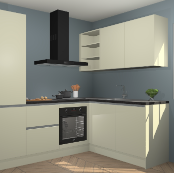 Magnolia greeploze keuken Krakau 114317