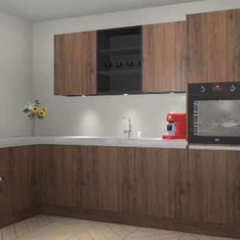 Noten greeploze keuken Gotenburg 114484