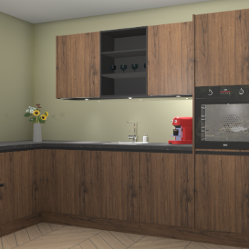 Noten greeploze keuken Gotenburg 114502