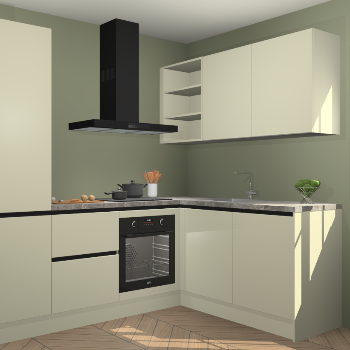 Magnolia greeploze keuken Krakau 114336
