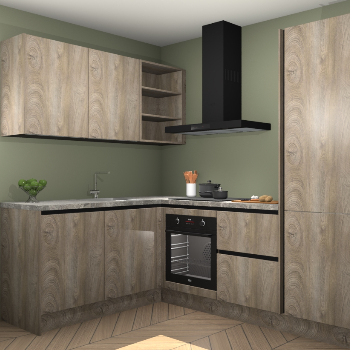 Cantaro Eiken greeploze keuken Boekarest 114807