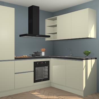 Magnolia greeploze keuken Krakau 114320