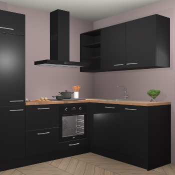 Zwarte keuken Krakau 114309