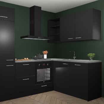 Zwarte keuken Krakau 114573