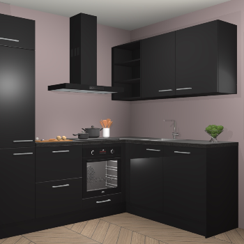 Zwarte keuken Krakau 114569