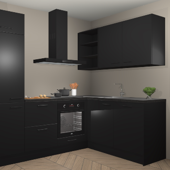 Zwarte keuken Krakau 114584