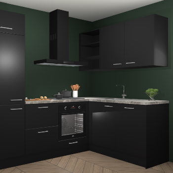 Zwarte keuken Krakau 114575