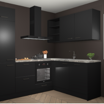 Zwarte keuken Krakau 114590