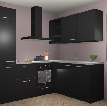 Zwarte keuken Krakau 114571