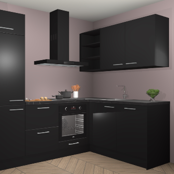 Zwarte keuken Krakau 114572