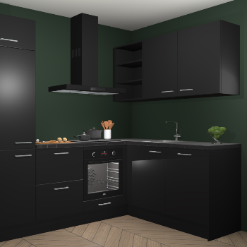 Zwarte keuken Krakau 114577