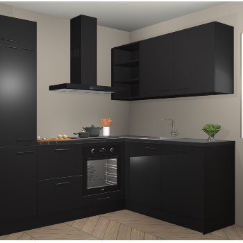 Zwarte keuken Krakau 114587