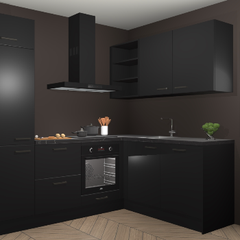 Zwarte keuken Krakau 114592