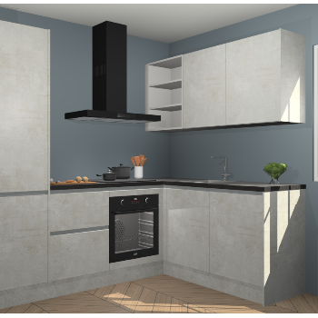 Beton Opal greeploze keuken Krakau 114202