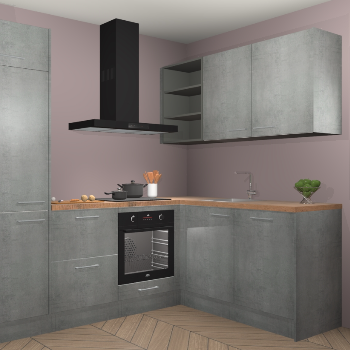 Beton Parelgrijs keuken Krakau 114221