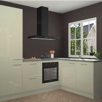 Magnolia hoogglans  keuken Linz 114661