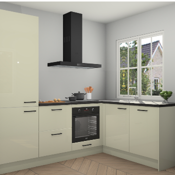 Magnolia hoogglans  keuken Linz 114670