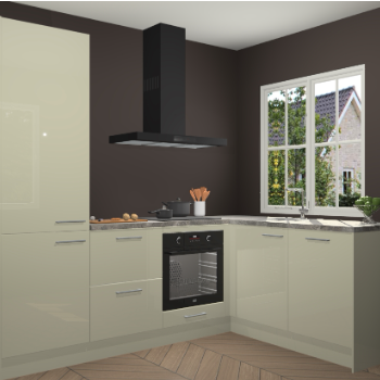 Magnolia hoogglans  keuken Linz 114673