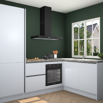 Sneeuwwitte greeploze keuken Linz 114780