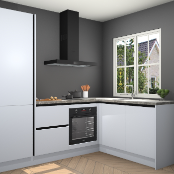 Sneeuwwitte greeploze keuken Linz 114783