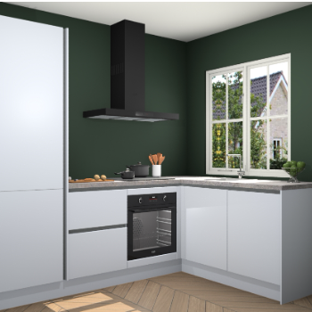 Sneeuwwitte greeploze keuken Linz 114786