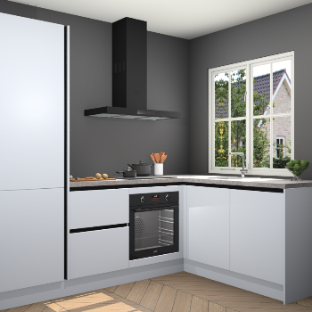 Sneeuwwitte greeploze keuken Linz 114789