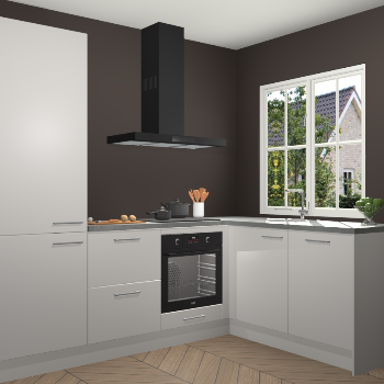 Zijdegrijze keuken Linz 114868