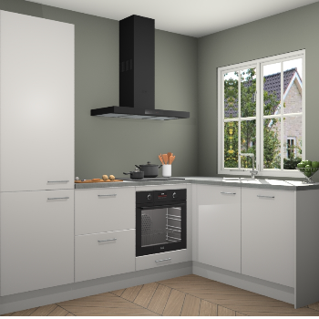 Zijdegrijze keuken Linz 114869