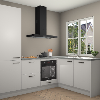 Zijdegrijze keuken Linz 114872