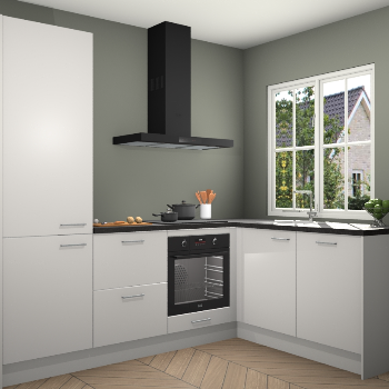 Zijdegrijze keuken Linz 114875