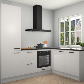 Zijdegrijze keuken Linz 114878