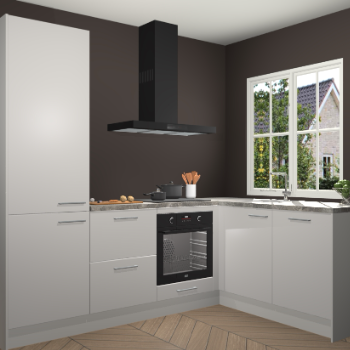 Zijdegrijze keuken Linz 114882