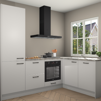 Zijdegrijze keuken Linz 114886