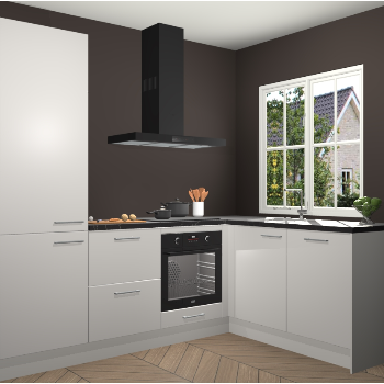 Zijdegrijze keuken Linz 114894