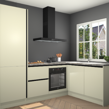 Magnolia greeploze keuken Linz 115034