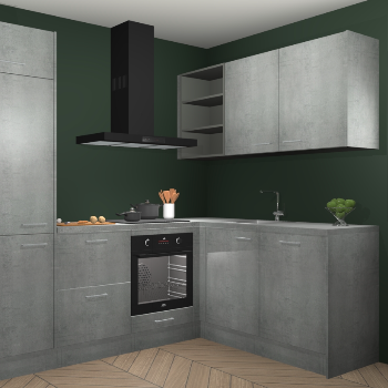 Beton Parelgrijs keuken Krakau 114631