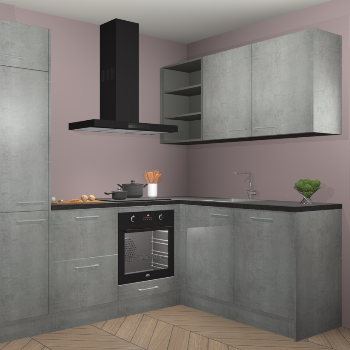 Beton Parelgrijs keuken Krakau 114626