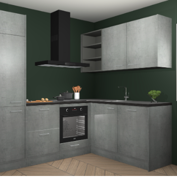 Beton Parelgrijs keuken Krakau 114632
