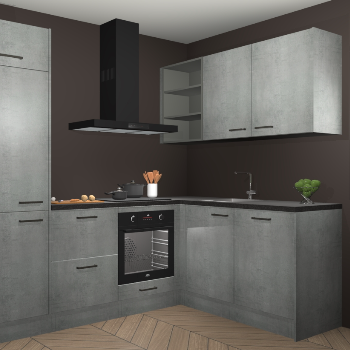 Beton Parelgrijs keuken Krakau 114650