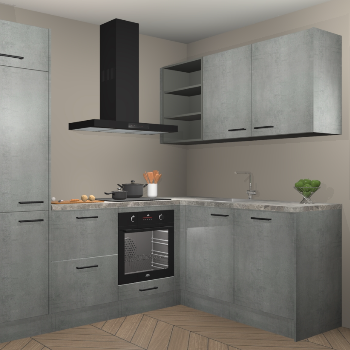 Beton Parelgrijs keuken Krakau 114645