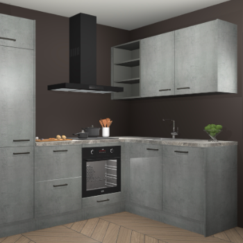 Beton Parelgrijs keuken Krakau 114651