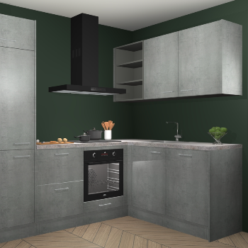 Beton Parelgrijs keuken Krakau 114634
