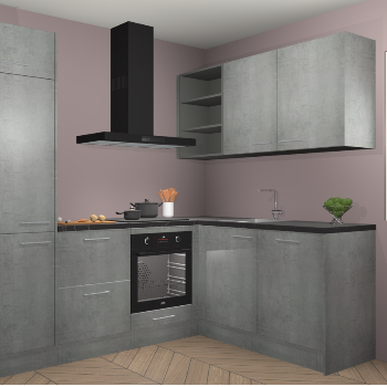 Beton Parelgrijs keuken Krakau 114629