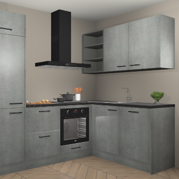 Beton Parelgrijs keuken Krakau 114647