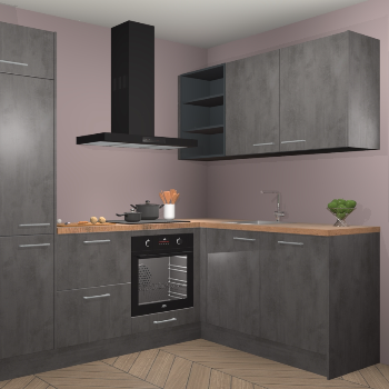 Beton Antraciet keuken Krakau 114630