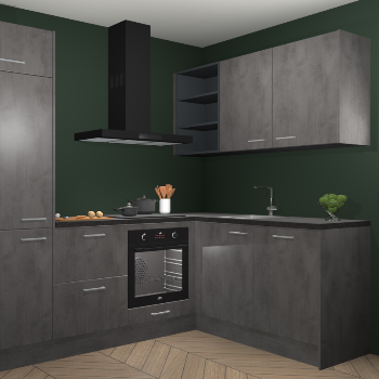 Beton Antraciet keuken Krakau 114832