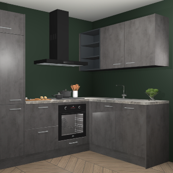 Beton Antraciet keuken Krakau 114833